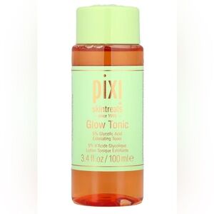Pixi Beauty Skintreats Glow Tonic Exfoliating Toner (3.4 fl oz / 100 ml) New
